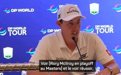 DP World Tour Championship - Matthew Fitzpatrick explique comment McIlroy l’a inspiré