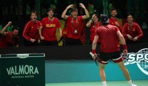 Coupe Davis : Zizou Bergs bat Arthur Rinderknech et élimine l'équipe de France