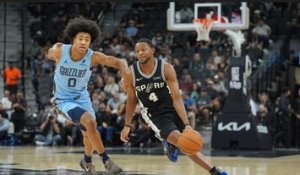 NBA : Sans Wembanyama, les Spurs s'en sortent contre Memphis