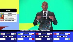 Barrages - L'Italie opposée à l'Irlande du Nord