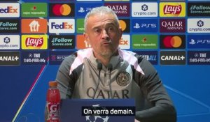 PSG - Luis Enrique : "Avec Dembélé, on est plus attentifs que d'habitude"