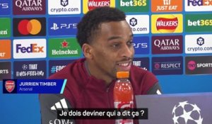Timber : « Les compliments font toujours plaisir » - Foot - Premier League