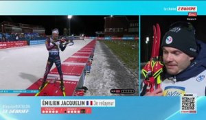 Émilien Jacquelin : « Un vent qui demande de s'accrocher... » - Biathlon - Coupe du monde (H)
