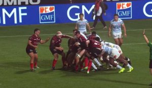 TOP 14 - Essai de Emmanuel MEAFOU (ST) - Stade Toulousain - Racing 92