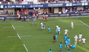 TOP 14 - Essai de Salesi RAYASI 2 (UBB) - Montpellier Hérault Rugby - Union Bordeaux-Bègles