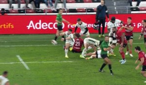 TOP 14 - Essai de Vaea FIFITA (USM) - RC Toulon - US Montauban