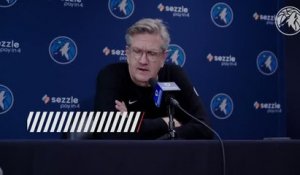 Timberwolves - Chris Finch salue les choix « parfaits » de Rudy Gobert dans la raquette
