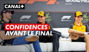 F1 - Verstappen, Norris et Piastri : Les confidences des trois fantastiques avant le Grand Prix d'Abu Dhabi