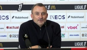 Franck Haise (Nice) : « On a vu une équipe avec beaucoup de doute » - Foot - Ligue 1 - Nice