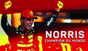 F1 - Lando Norris, un champion raconté par ses pairs