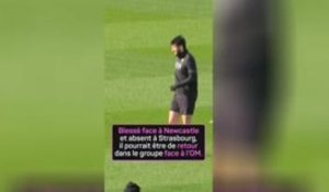 PSG - Kvaratskhelia a participé à l'entraînement