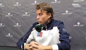 Coupe Davis 2026 - France-Slovaquie : 0-1 - Alexandre Müller battu par Alex Molcan : "C'était juste pas simple..."