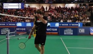 Alex Lanier conserve son titre de champion de France - Badminton