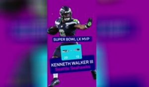Super Bowl LX - Kenneth Walker III, un sacré MVP !