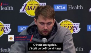 Doncic : « LeBron a décidé du sort du match » - Basket - NBA
