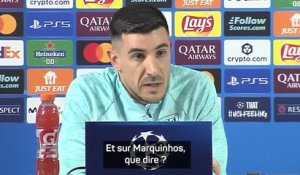 Athletic - Berchiche : “J’ai beaucoup de respect et d’affection pour Marquinhos”