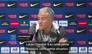 PSG - Luis Enrique : "Chevalier est de retour, Safonov a montré son niveau, on va voir demain”