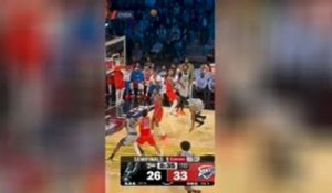 Spurs - L'entrée fracassante de Wembanyama qui met fin à la série de victoires d’OKC