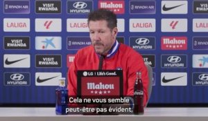 Atlético de Madrid - Simeone refuse de galvauder la Coupe du Roi