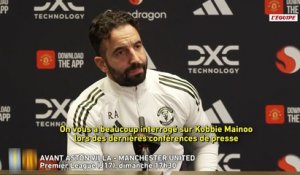 « Je ne vais pas pénaliser Mainoo à cause d'un membre de sa famille », Ruben Amorim réagit à la polémique du t-shirt - Foot - Premier League - Manchester United