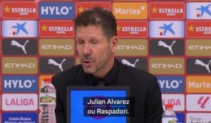 Atlético de Madrid - Simeone : "Sørloth, un joueur très important pour nous"