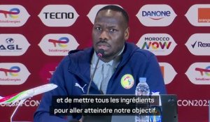 Sénégal - Thiaw : "À nous de mettre tous les ingrédients pour aller atteindre notre objectif"