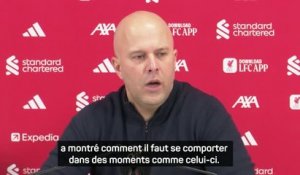 Liverpool - Slot salue l’hommage des supporters à Diogo Jota