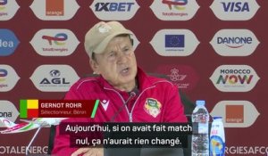 Bénin - Rohr : “Un exploit d’être en 8èmes, mais il faudra être meilleur que ce soir”
