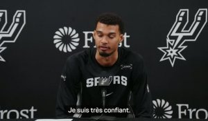 San Antonio Spurs - Wembanyama sur sa blessure face aux Knicks : "Je suis confiant"