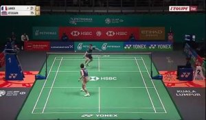 Le replay d'Alex Lanier - Kunlavut Vitidsarn - Badminton