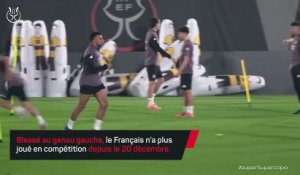 Kylian Mbappé de retour à l'entraînement avant la finale - Foot - Super Coupe d'Espagne - Real Madrid