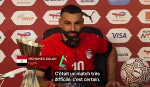 Mohamed Salah : « On s'est battus avec notre cœur pour la qualification » - Foot - CAN - Egypte