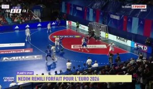 Toujours blessé à une cuisse, Nedim Remili est finalement forfait pour l'Euro 2026 - Hand - Euro (H) - Bleus
