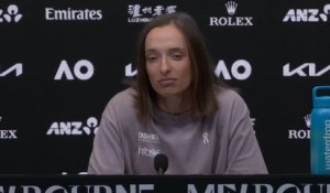 Tennis - Open d'Australie 2026 - Iga Swiatek agacée par un journaliste : "Je ne regarde pas le tableau, ne gâchez pas ça..."