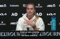 Open d'Australie - Sabalenka : "Jimmy Fallon, c'était incroyable !"