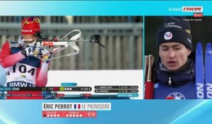 Éric Perrot termine 5e du sprint de Ruhpolding : « J’ai tout donné » - Biathlon - Coupe du monde (H)