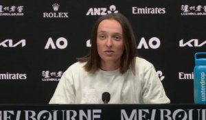 Tennis - Open d'Australie 2026 - Iga Swiatek : "J'étais un peu malade ces derniers jours"