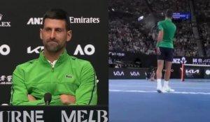 Tennis - Open d'Australie 2026 - Novak Djokovic s'excuse après son coup de sang : "J'ai eu de la chance"