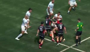 TOP 14 - Essai de Baptiste COUILLOUD (LOU) - Racing 92 - LOU Rugby