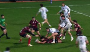 TOP 14 - Essai de Teddy THOMAS (ST) - Stade Toulousain - Section Paloise