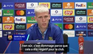 Barcelone - Dani Olmo commente le départ de Dro Fernández