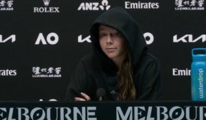 Tennis - Open d'Australie 2026 - Amanda Anisimova : "C’est vraiment difficile à digérer et à traverser"