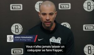 Nets - Jordi Fernández défend ses joueurs après l'altercation face aux Suns