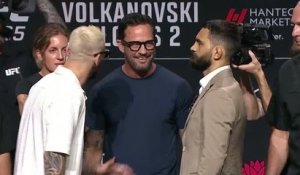 UFC 325 - Le premier face-à-face entre Hooker et Saint Denis avant leur guerre