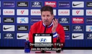 Atlético - Pour Simeone, gagner la Liga est le “meilleur moyen de faire taire les sifflets”