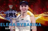 Open d'Australie - Rybakina, un sacre en chiffres