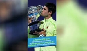 Open d'Australie - Alcaraz, un sacre en chiffres