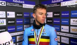 Cyclo-cross - UCI Rabobank World Championships 2026 - Thibau Nys après sa troisième place
