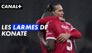 Premier League : Les larmes du buteur Konaté, de retour après le décès de son père