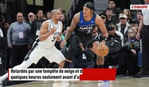 Rentrés in extremis à San Antonio, les Spurs domptent Orlando grâce à un grand Wembanyama - Basket - NBA